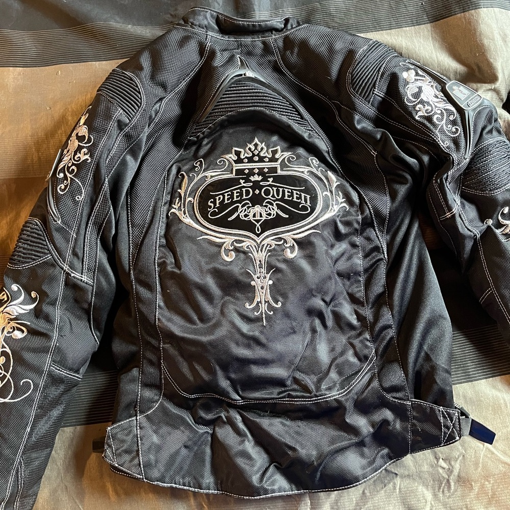 Street bike protective jacket